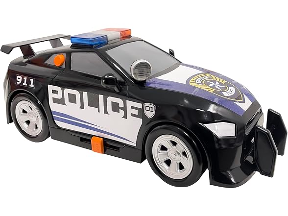 Power Movers 15” Interactive Police Car Toy