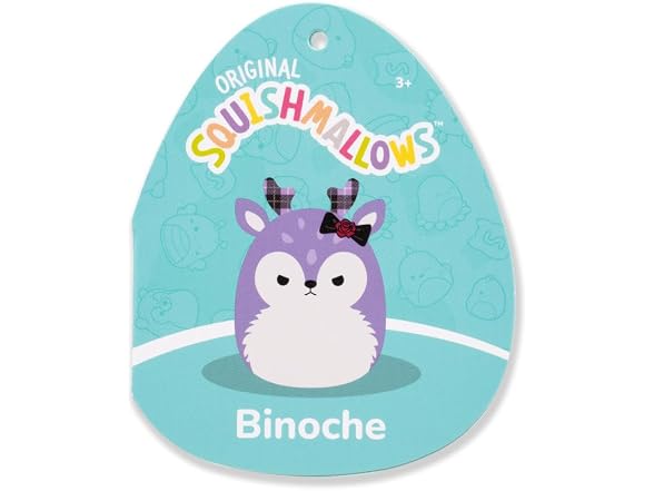 Squishmallows Original 14in Binoche the Purple Fawn