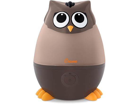 Crane Ultrasonic Humidifiers for Kid's Room and Baby Nursery