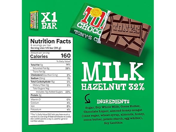 Tonys Chocolonely Super Duper Milk 6 Bars