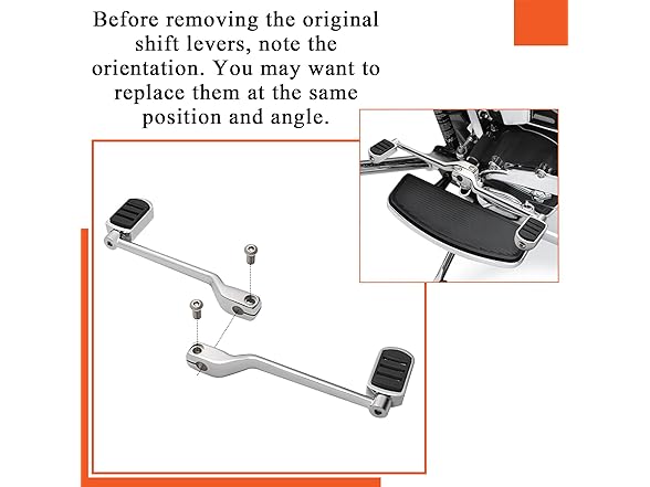 FOVPLUE Heel/Toe Shifter Levers, Front+Rear