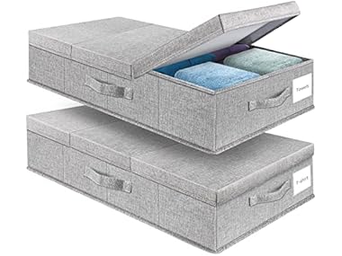 $19.99, Was $41.99, 52% Off! Supowin Underbed Storage Containers dealfomo