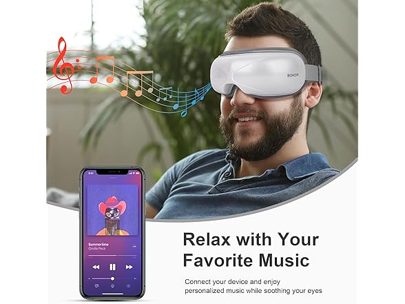 Eye Massager with Heat and Compress