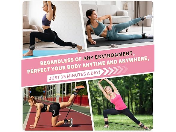 KICOSOADT Ankle Resistance Bands