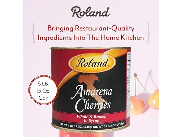 Roland Foods Whole Pitted Amarena Cherries