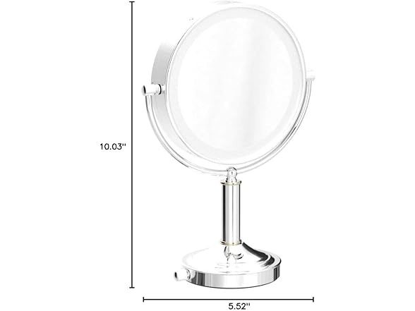 Danielle Creations Double-Sided L.E.D. Vanity Mirror