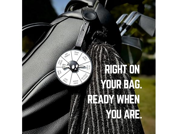 Rough Luck On-Course Golf Spinner