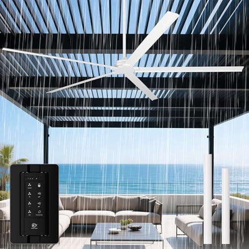 Parrot Uncle F8006WH-PU 84 Inch Outdoor Waterproof Cei