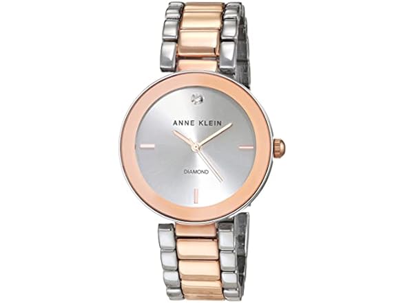 Anne Klein Women's Diamond Dial Watch