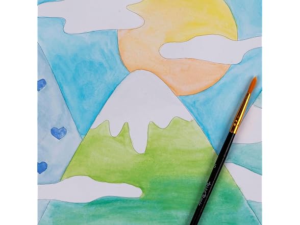 Brea Reese Vivid Mixed Media Coloring Pad - 24 Sheets
