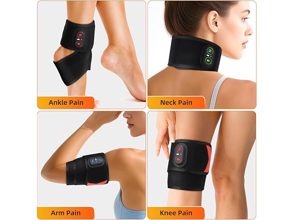 DeMoce Cordless Heated Wrist Brace Pad
