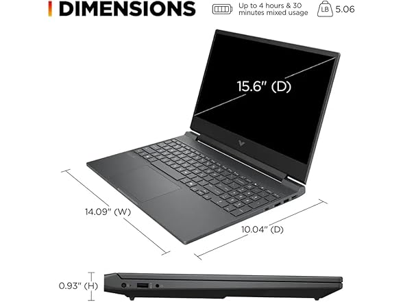 HP Victus 15.6" FHD 144Hz Gaming Laptop
