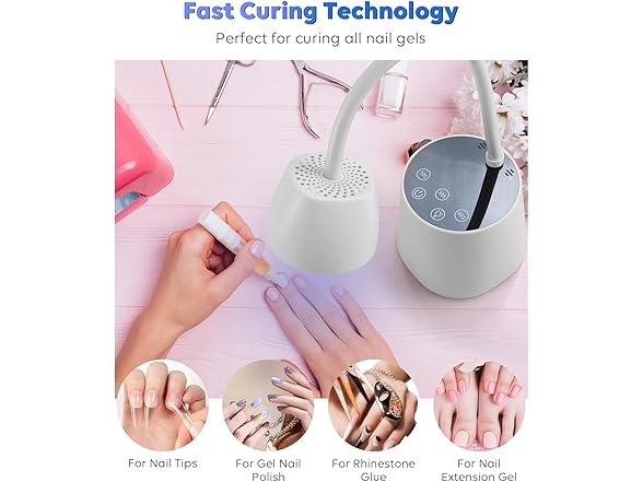 Gooseneck UV Light for Gel Nails
