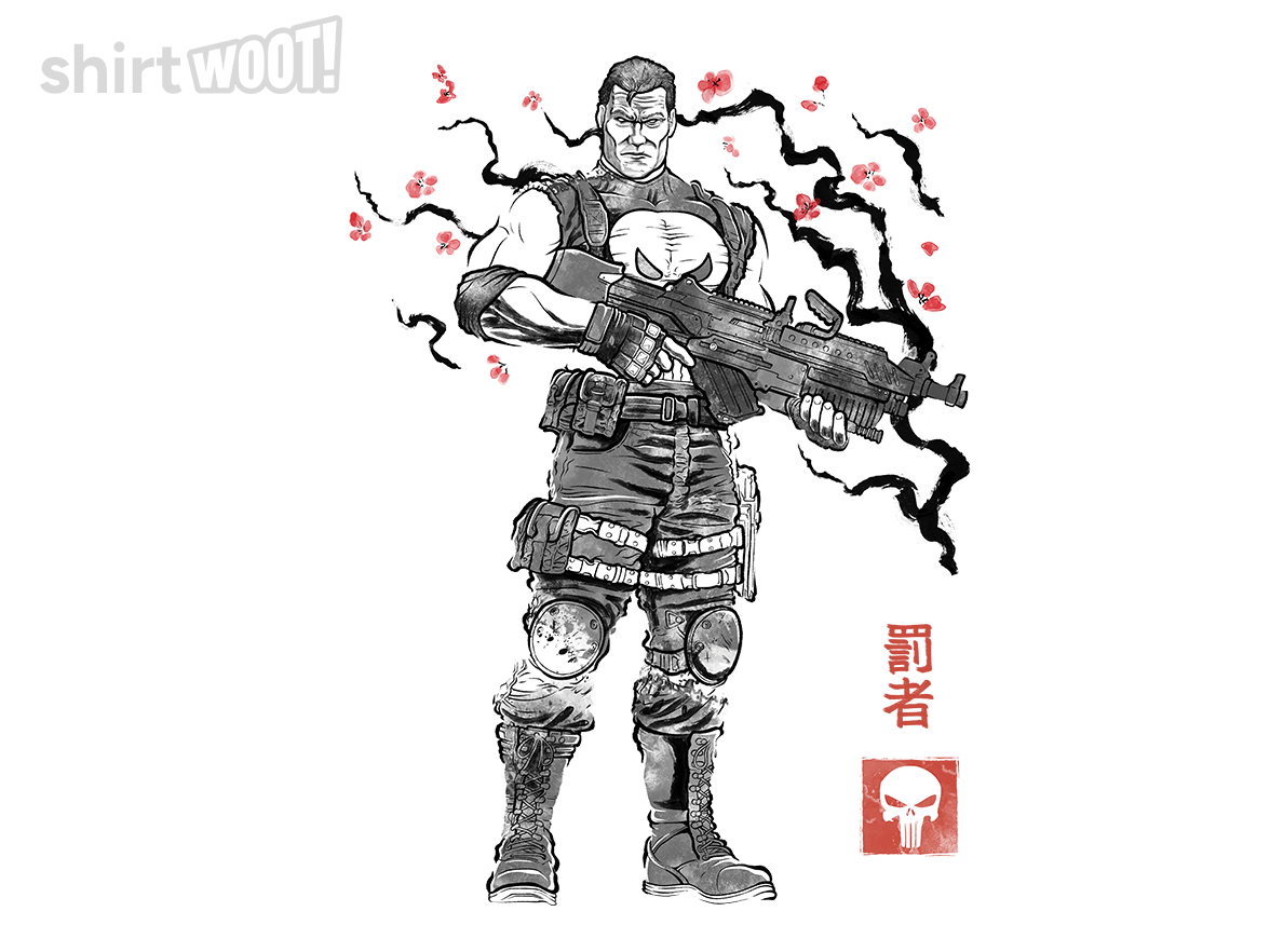 Skull Vigilante Sumi-E - Gallery 4