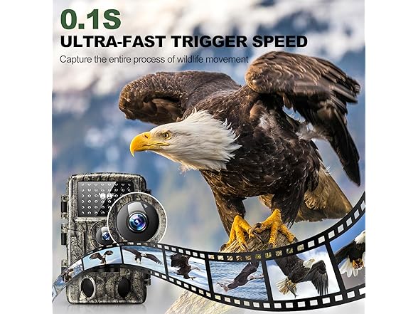 4K WiFi Trail Camera with Night Vision