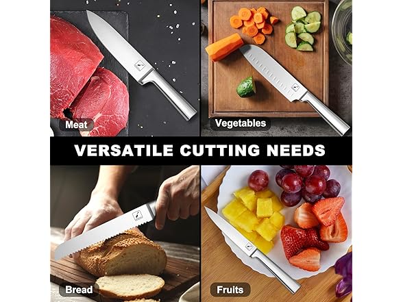 imarku 15 Pieces Knife Set