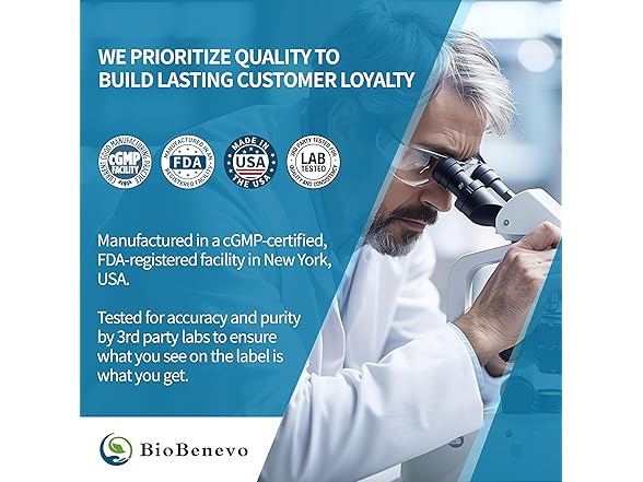 BioBenevo 5-in-1 Magnesium Supplement
