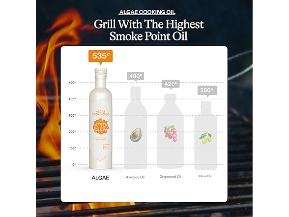 Algae Cooking Club Chef-Grade 100% Algae Cooking Oil