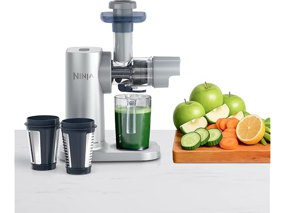 Ninja NeverClog 3-in-1 Juicer, Slicer, and Shredder Refurbished