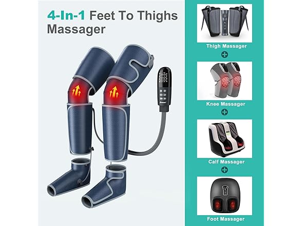 Leg Massager for Circulation/Pain Relief