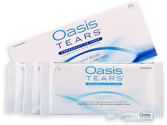 Oasis TEARS Preservative Free Eye Drops 30 Vials