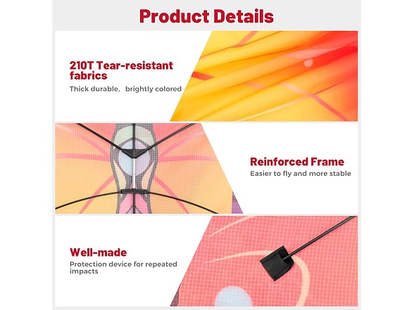 Crogift Large Butterfly Kite 3Pk - Gallery 9