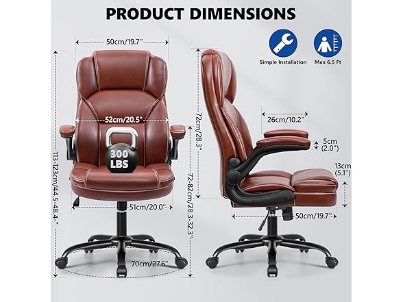 PU Leather Executive Office Chair