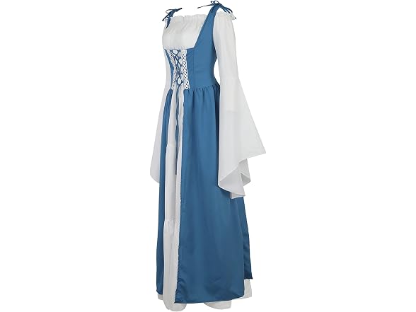 Zhitunemi Women's (XS) Renaissance Dresses Steel - Gallery 3