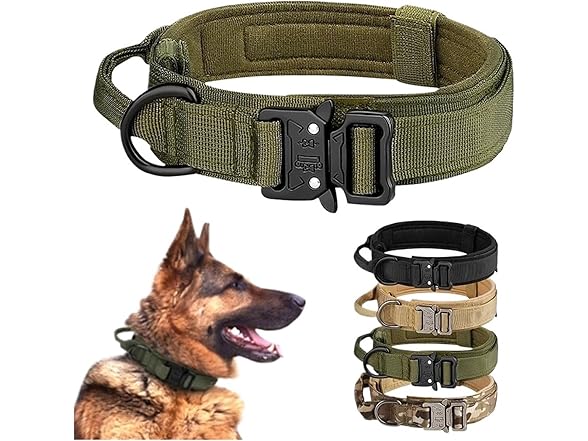 Pet Products Outdoor Tactical Dog Collar Large