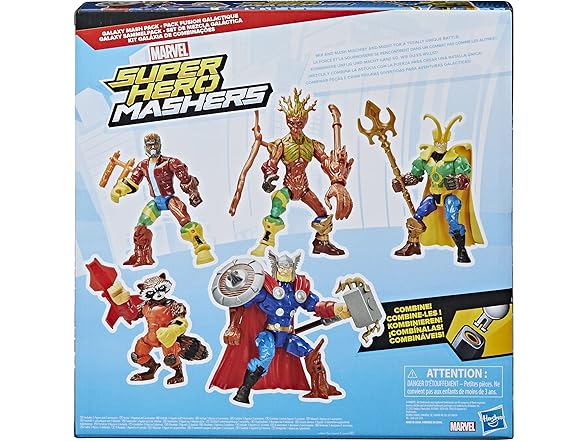 Super Hero Mashers Thor and Guardian of the Galaxy