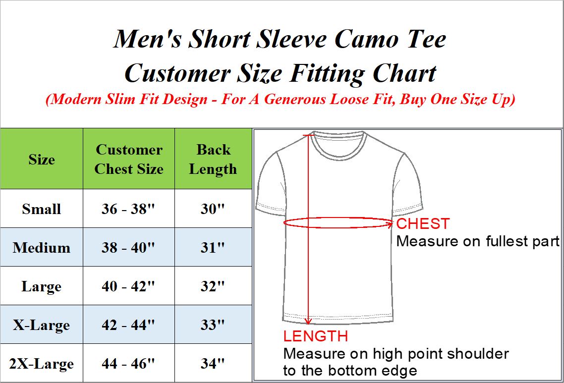 1 & 3Pk Mens S/S Crew Neck Camo Tee - Gallery 22