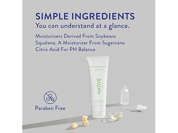 Native Body Lotion Cucumber Mint