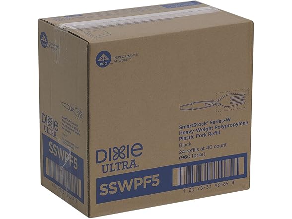 Dixie Heavy-Weight Fork Refill, 960 Total