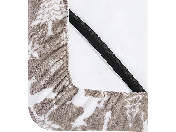 Elegant Comfort Luxuriously 4Pc Flannel Sheet Set