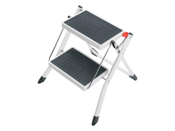 Hailo MK60 Mini (White) Steel Step Stool