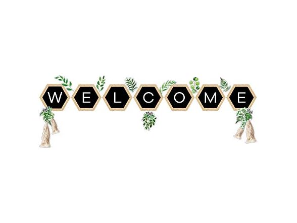 Schoolgirl Style Simply Boho 20-Piece Welcome Bulletin Set