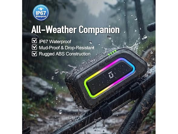 SHIDU Waterproof Bluetooth Bike Speaker