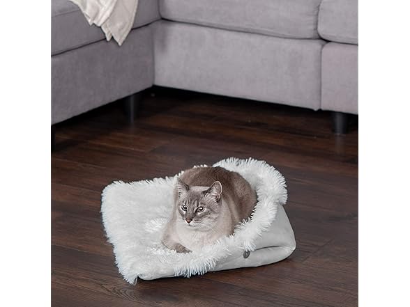 Furhaven Self-Warming Pet Bed, Small