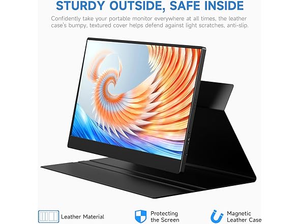 AYY Portable Monitor for Laptop 1080P FHD 15 Inch