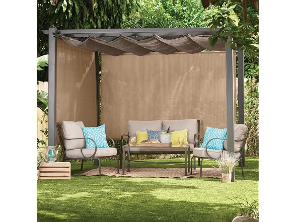 Coolaroo Outdoor Roller Shade with Wand
