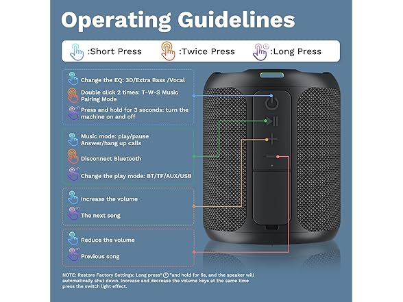 OHAYO Wireless Bluetooth Speaker | 40W