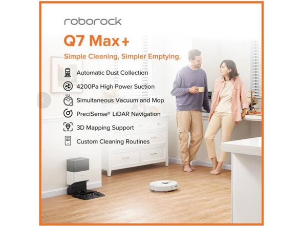 roborock Q7 Max Plus Robotic Vacuum and Mop