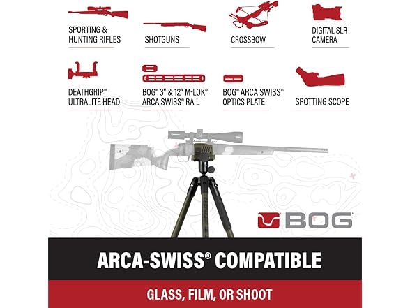 BOG DeathGrip Infinite Hunting Tripod