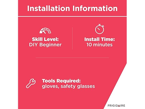 Frigidaire Door Gasket, Black