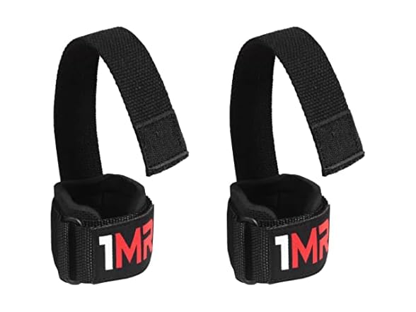 1MR PRO Weight Lifting Straps with Wrist