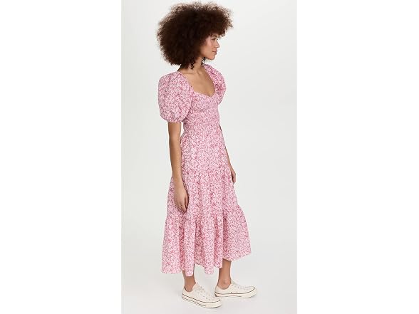 Moon River Women (S) Smocked Dress
