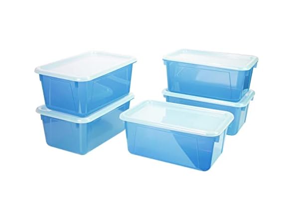Storex Small Cubby Bins