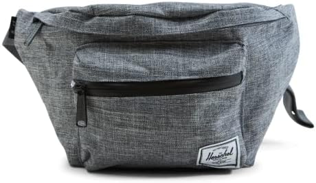 Herschel Seventeen Unisex Waist Pack Raven Crosshatch 3.5 L