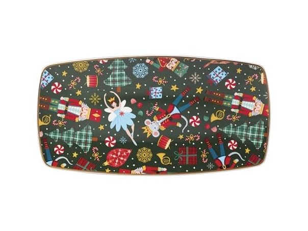 $12.99, Was $26.55, 51% Off! Lenox Nutcracker Ballet Hors Doeuvres Tray dealfomo