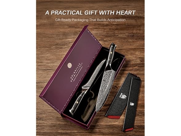 KYOKU 2pcs Japanese Shogun Series Knife Set